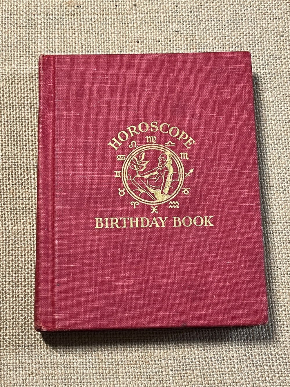 Vintage 1941 Horoscope Birthday Book Cupples & Leon Publishers New York